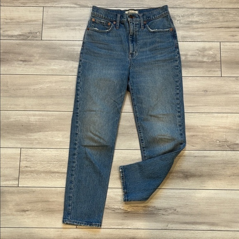 Madewell classic straight leg jeans size 25